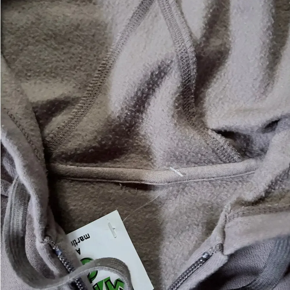 2000s Vintage Nike Brown Zip Up Hoodie -M
